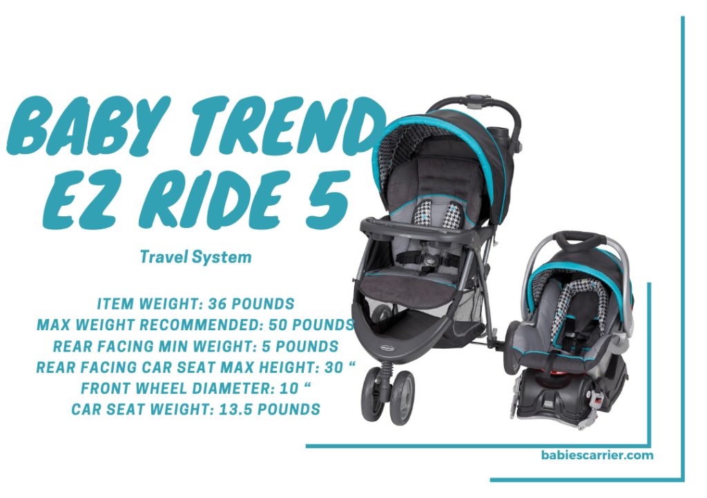 Baby Trend Ez Ride 5 Travel System Houndstooth Reviews