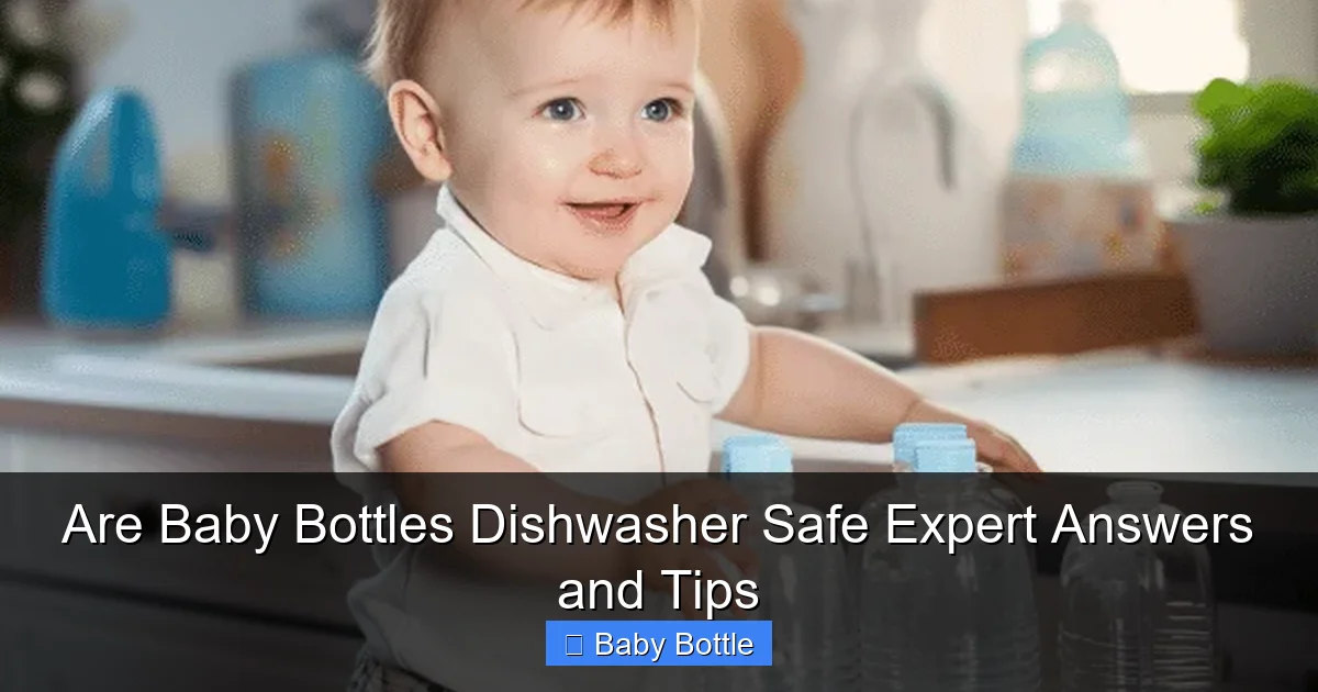 Are Baby Bottles Dishwasher Safe Expert Answers and Tips