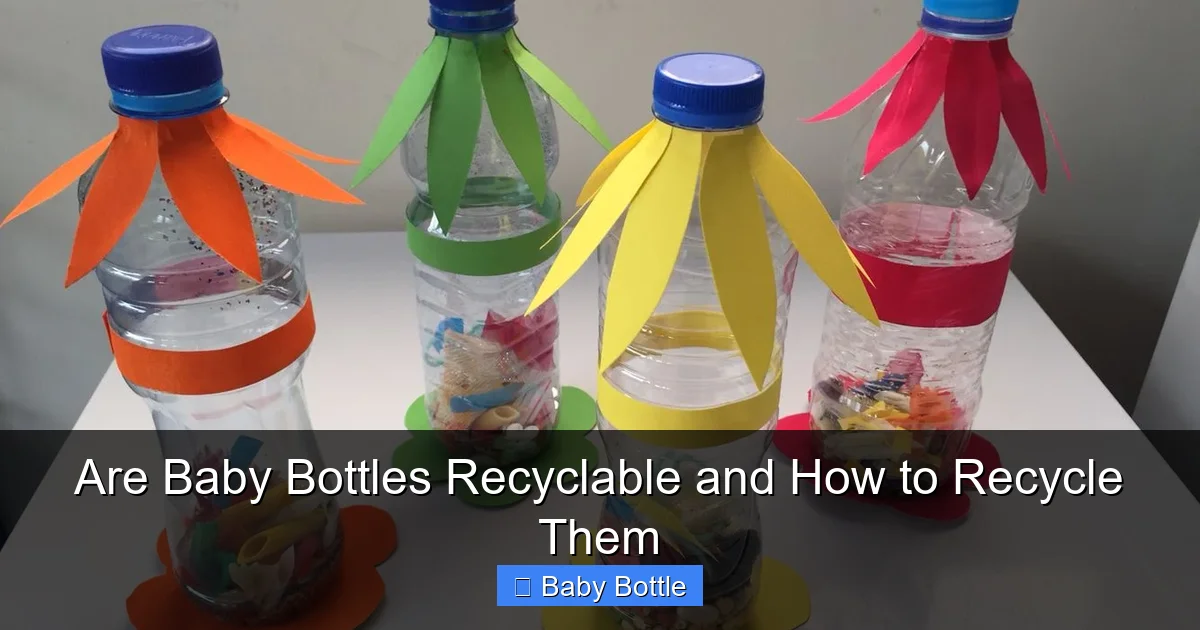 Are Baby Bottles Recyclable and How to Recycle Them