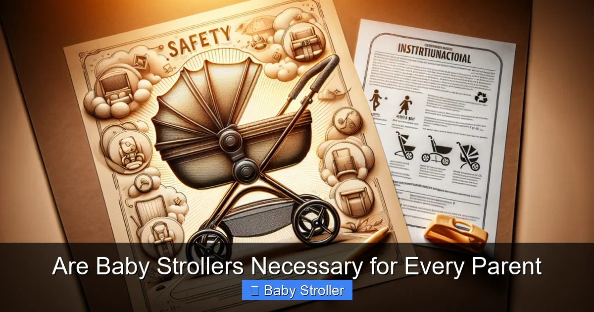 Are Baby Strollers Necessary for Every Parent