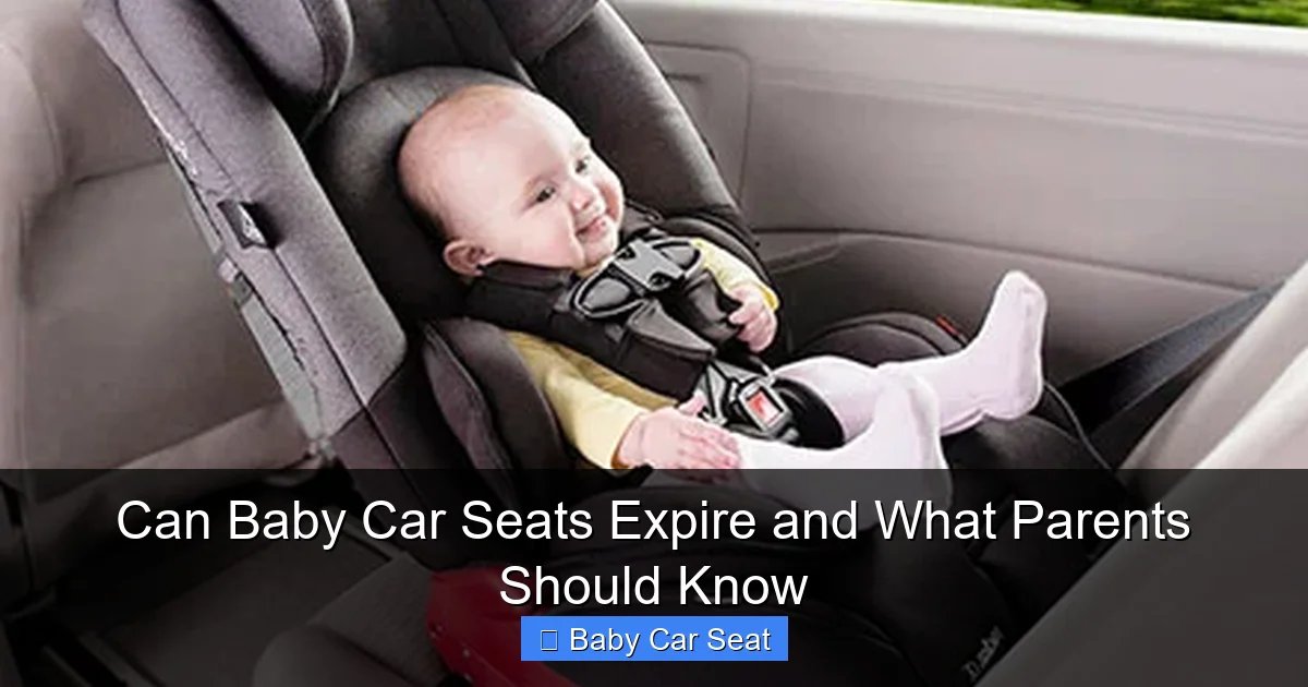 Can Baby Car Seats Expire and What Parents Should Know