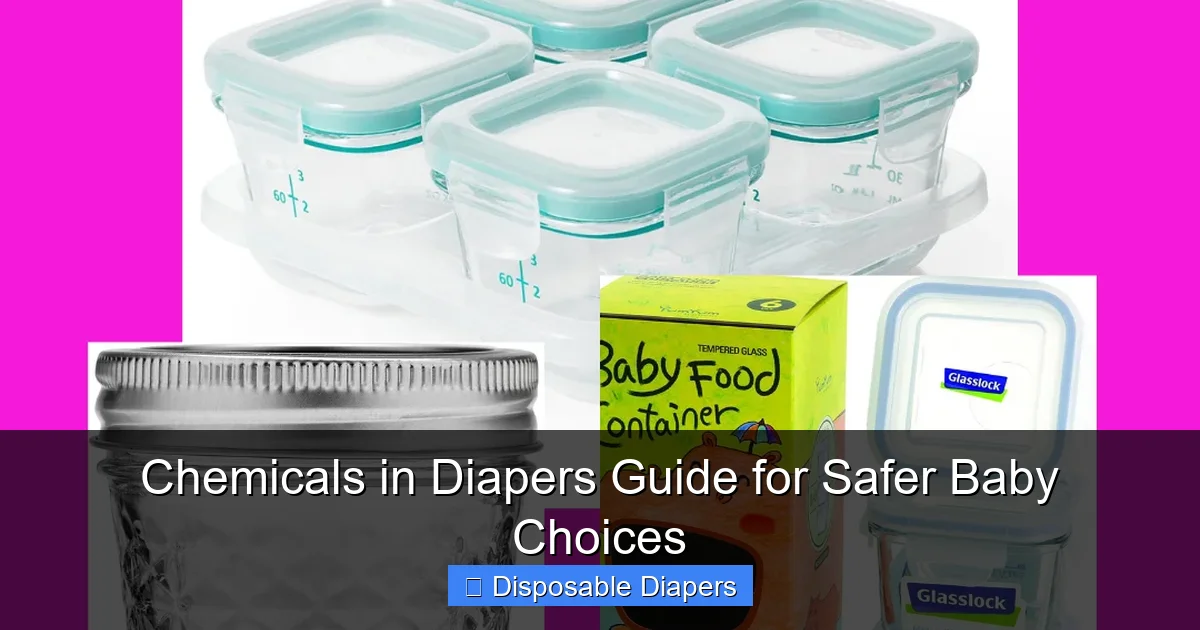 Chemicals in Diapers Guide for Safer Baby Choices