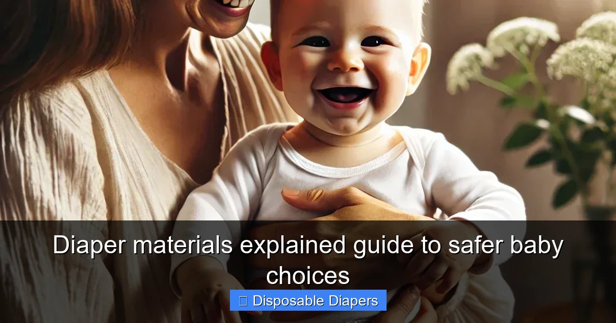 Diaper materials explained guide to safer baby choices