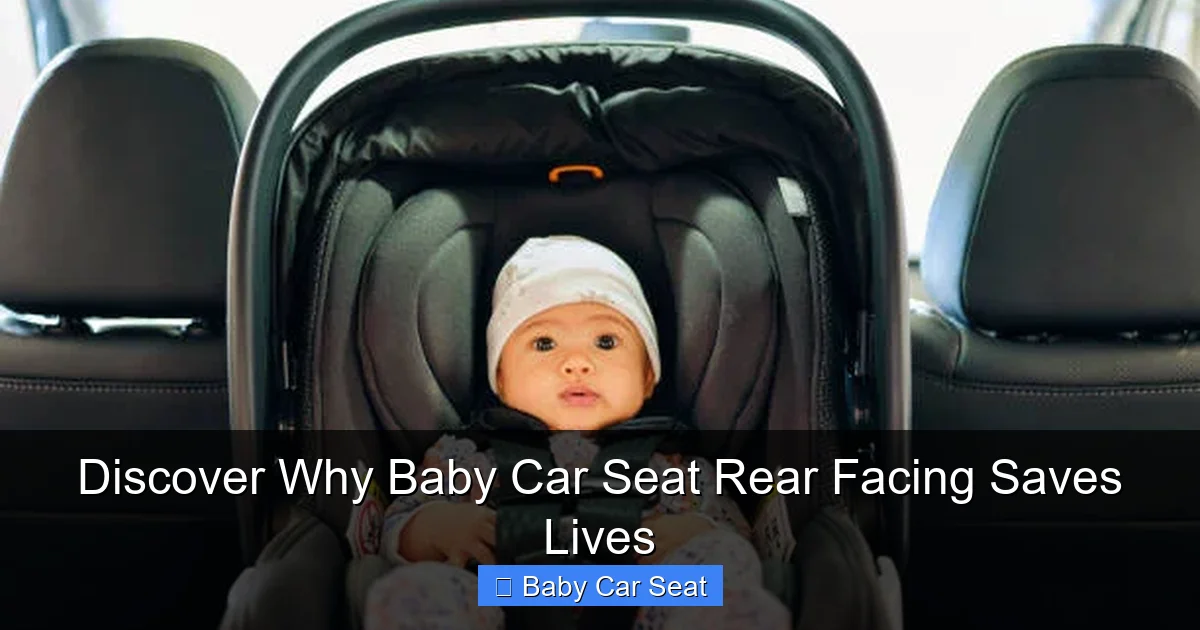 Discover Why Baby Car Seat Rear Facing Saves Lives