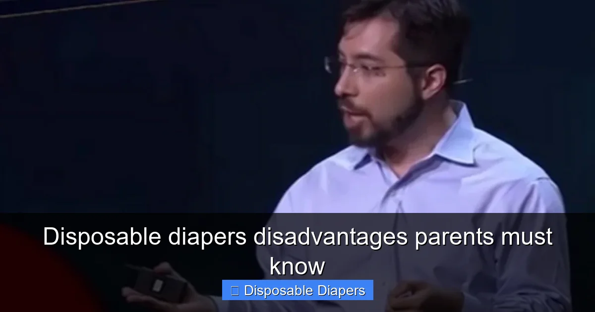 Disposable diapers disadvantages parents must know