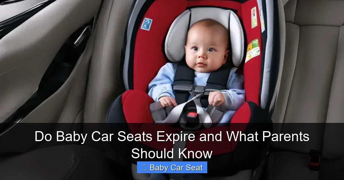 Do Baby Car Seats Expire and What Parents Should Know