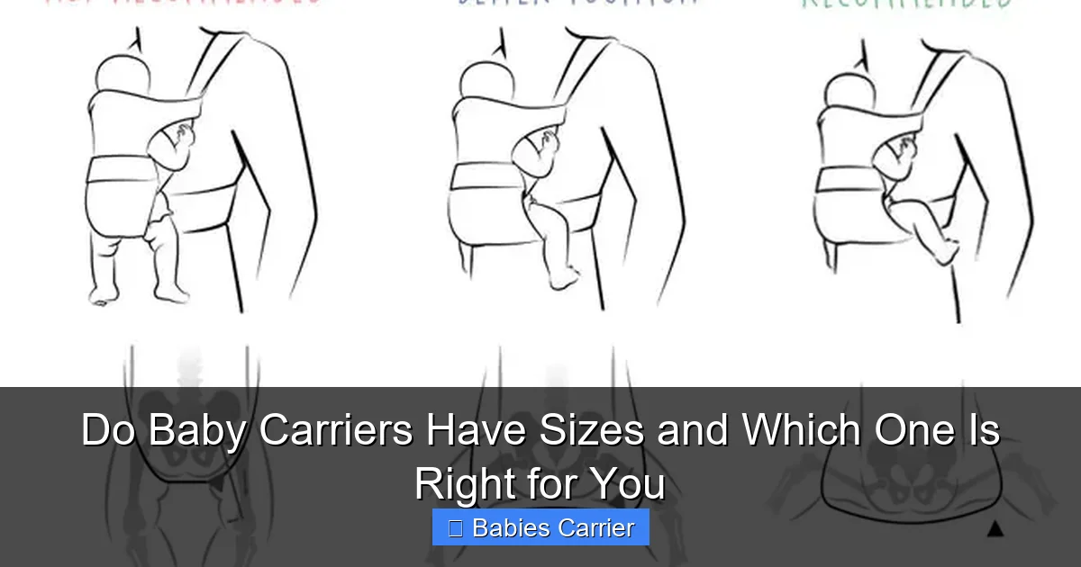 Do Baby Carriers Have Sizes and Which One Is Right for You