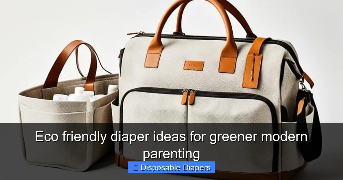 Eco friendly diaper ideas for greener modern parenting