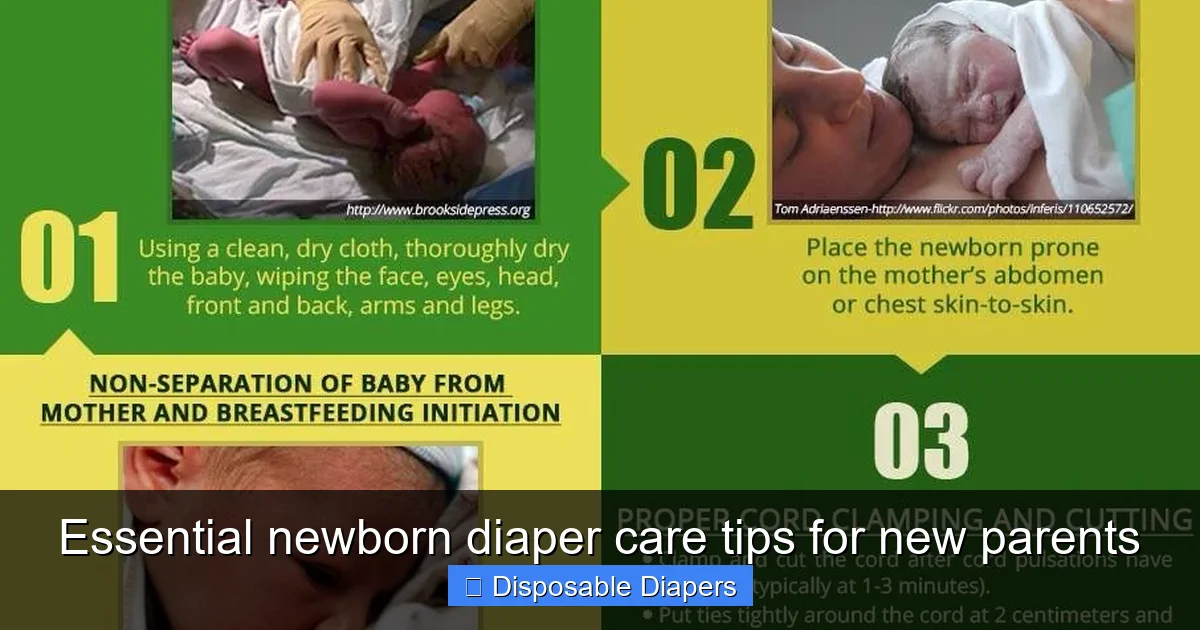 Essential newborn diaper care tips for new parents