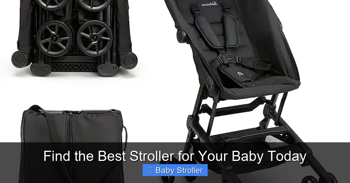 Find the Best Stroller for Your Baby Today