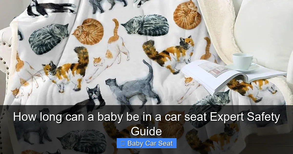 How long can a baby be in a car seat Expert Safety Guide