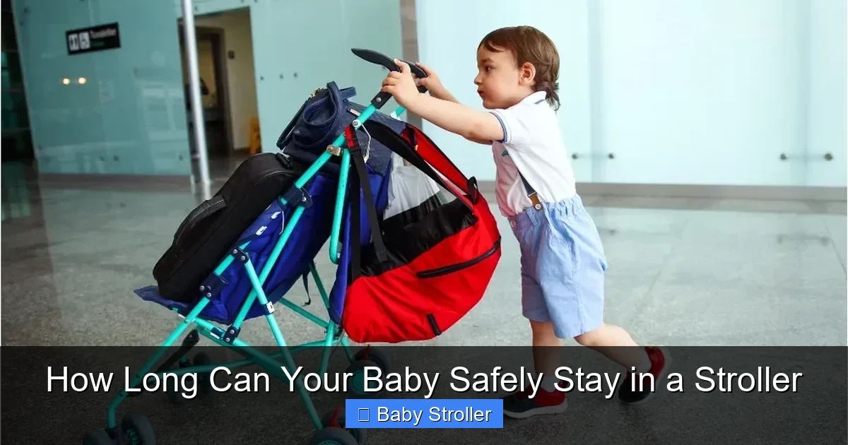 How Long Can Your Baby Safely Stay in a Stroller