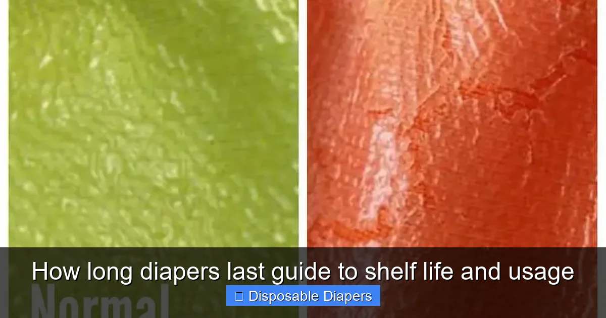 How long diapers last guide to shelf life and usage