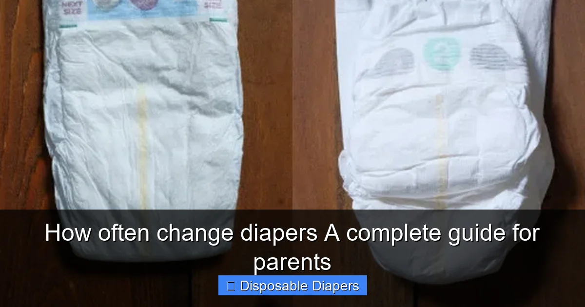 How often change diapers A complete guide for parents