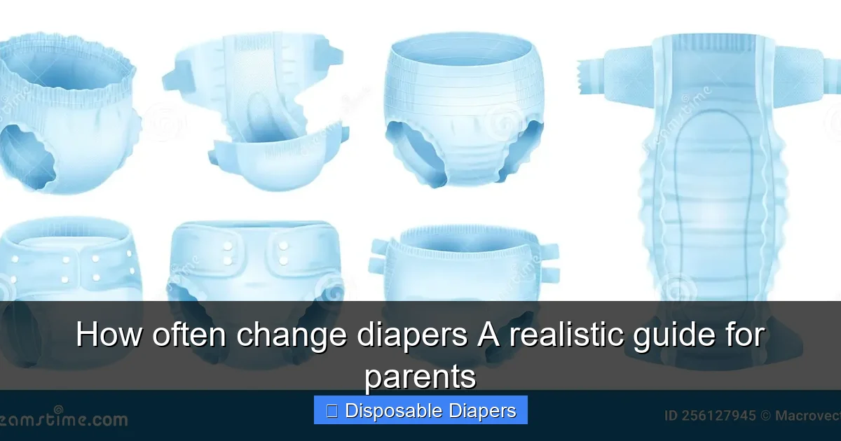 How often change diapers A realistic guide for parents