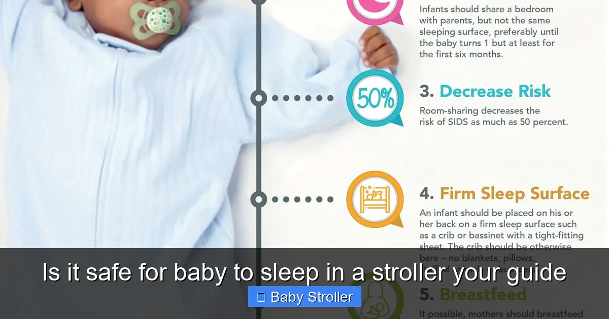 Is it safe for baby to sleep in a stroller your guide