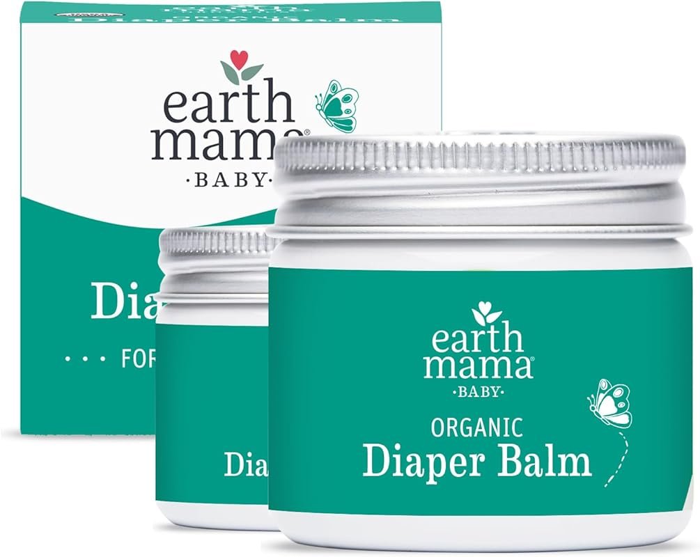 Earth Mama Organic Diaper Balm EWG Verified Petroleum and Artificial F