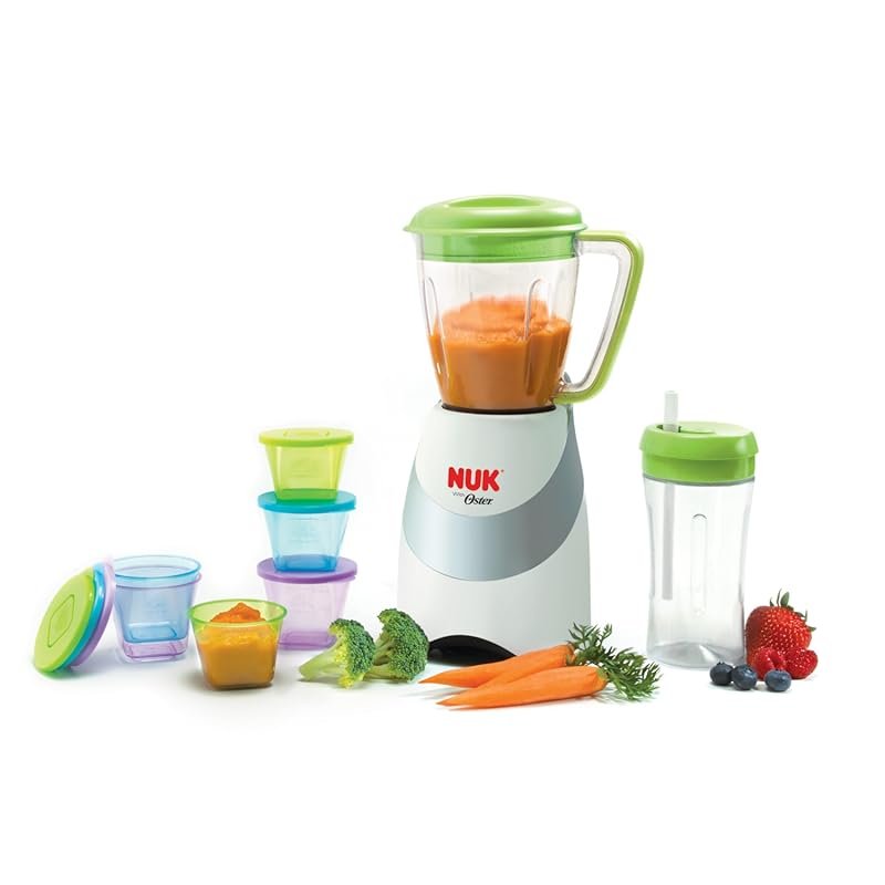 NUK Smoothie and Baby Food Maker Creates Smoothies and Baby Food Puree