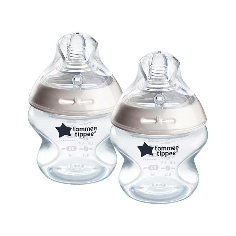 Tommee Tippee Natural Start Anti-Colic 5 oz BPA-free Bottle, Slow Flow