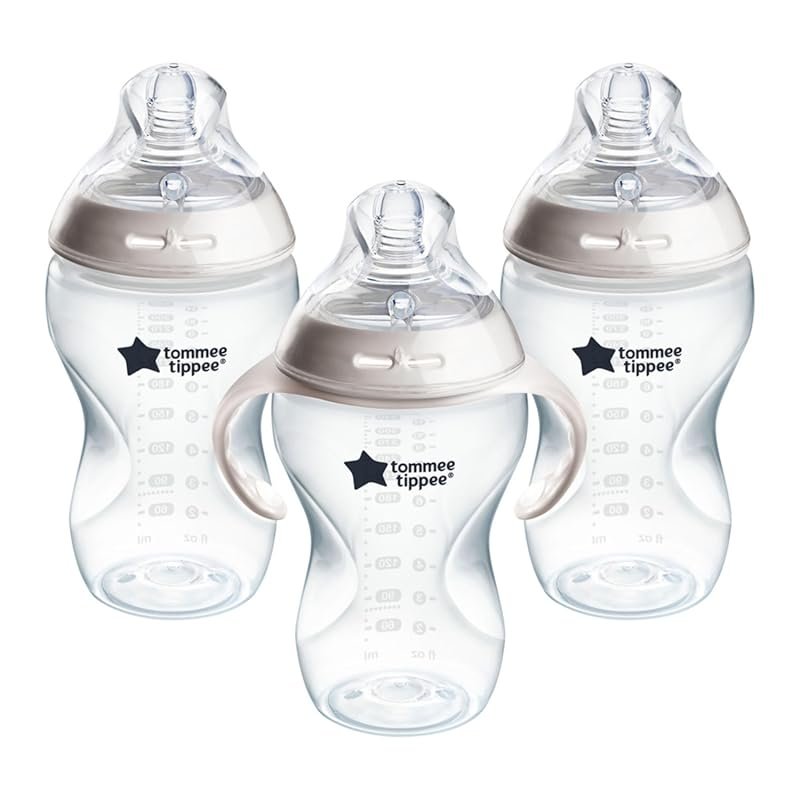 Tommee Tippee Natural Start 11 oz Bottle, Thicker Flow Breast-Like Nip