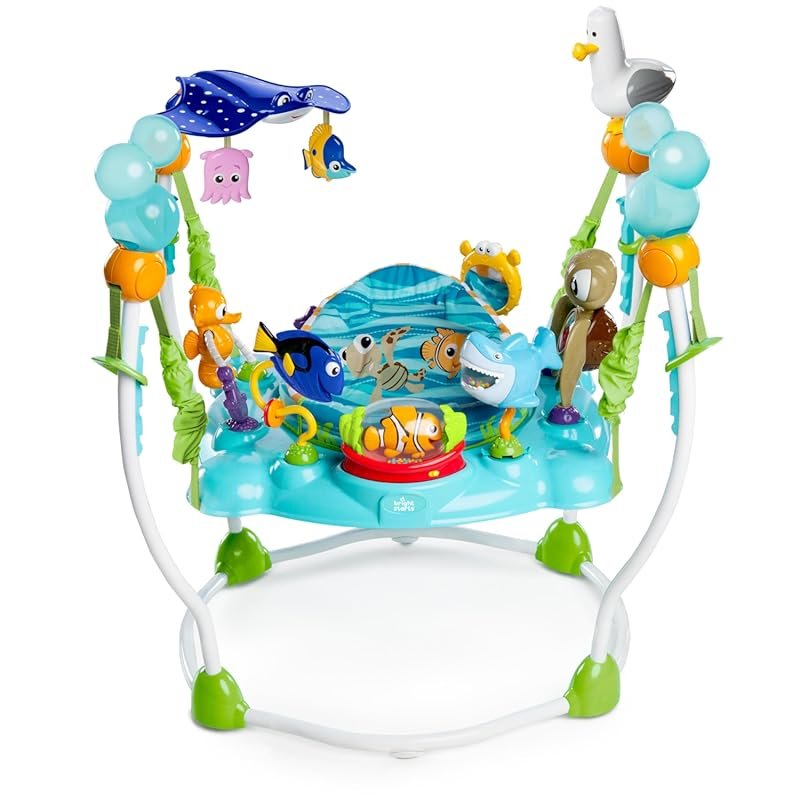 Bright Starts Finding Nemo Baby Activity Jumper with Interactive Toys 