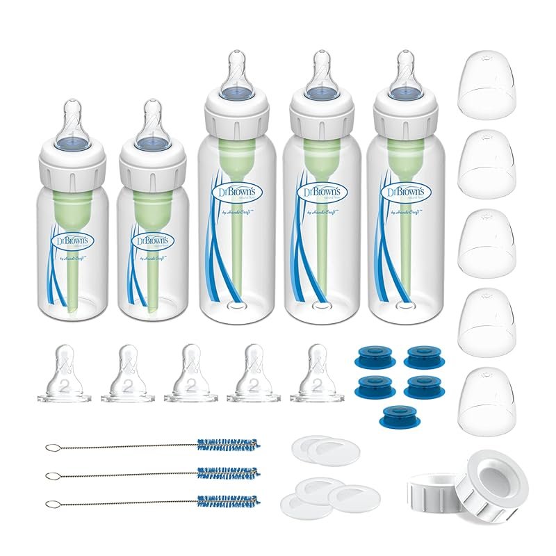 Dr. Brown's Specialty Feeding System Starter Kit Narrow Bottles with I