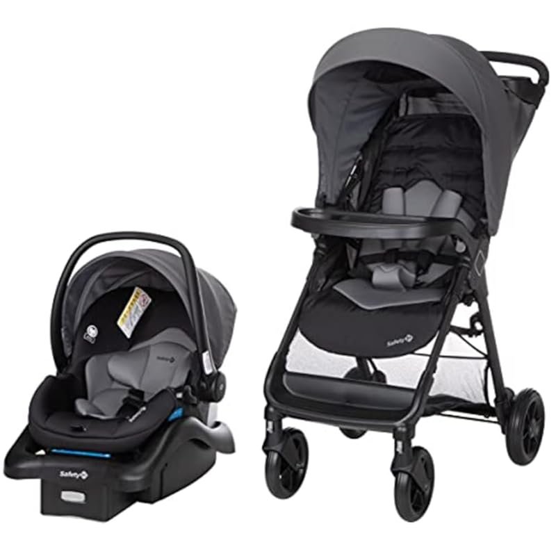 Safety 1st Smooth Ride Travel System with Infant Car Seat for Newborns