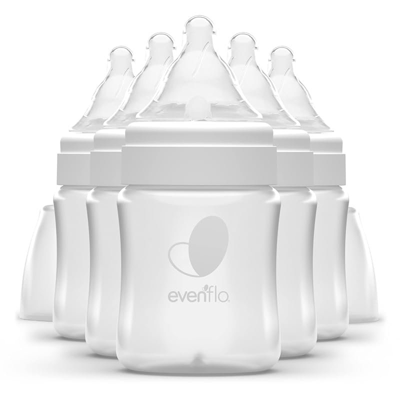 Evenflo Premium ProFlo Venting Wide Neck Baby Bottles 5oz Pediatric Fe