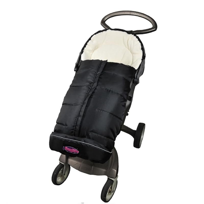 German Designed Universal Stroller Footmuff, 5 Way Zippers Style for B