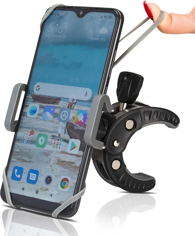 Universal Baby Stroller Phone Holder for Golf Cart, Bike, and Other Ve