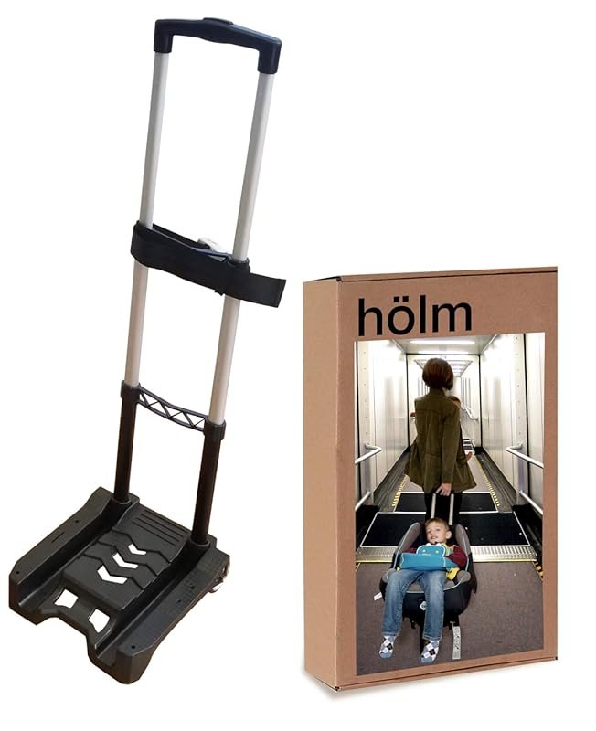 Holm airport car seat stroller travel cart, foldable child transporter