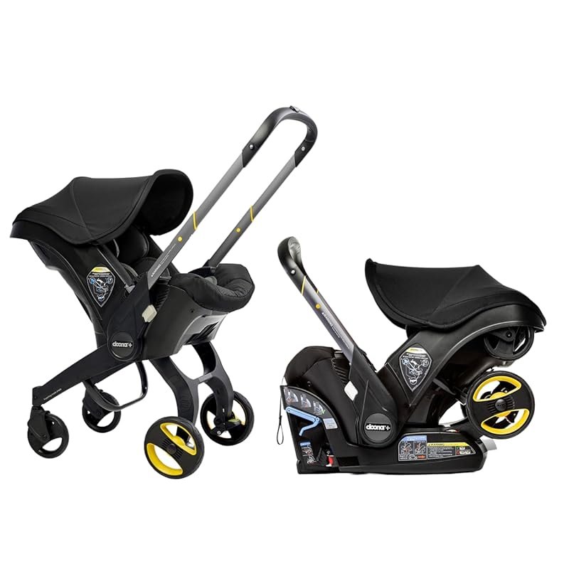 Doona Car Seat and Stroller All in One Travel System in Nitro Black