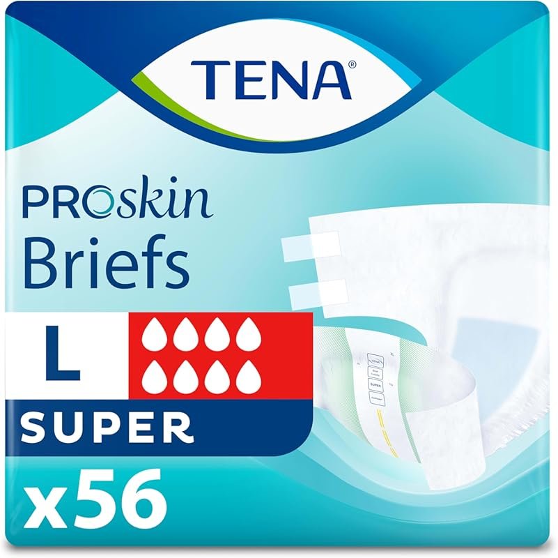 TENA ProSkin Unisex Adult Diapers with Tabs