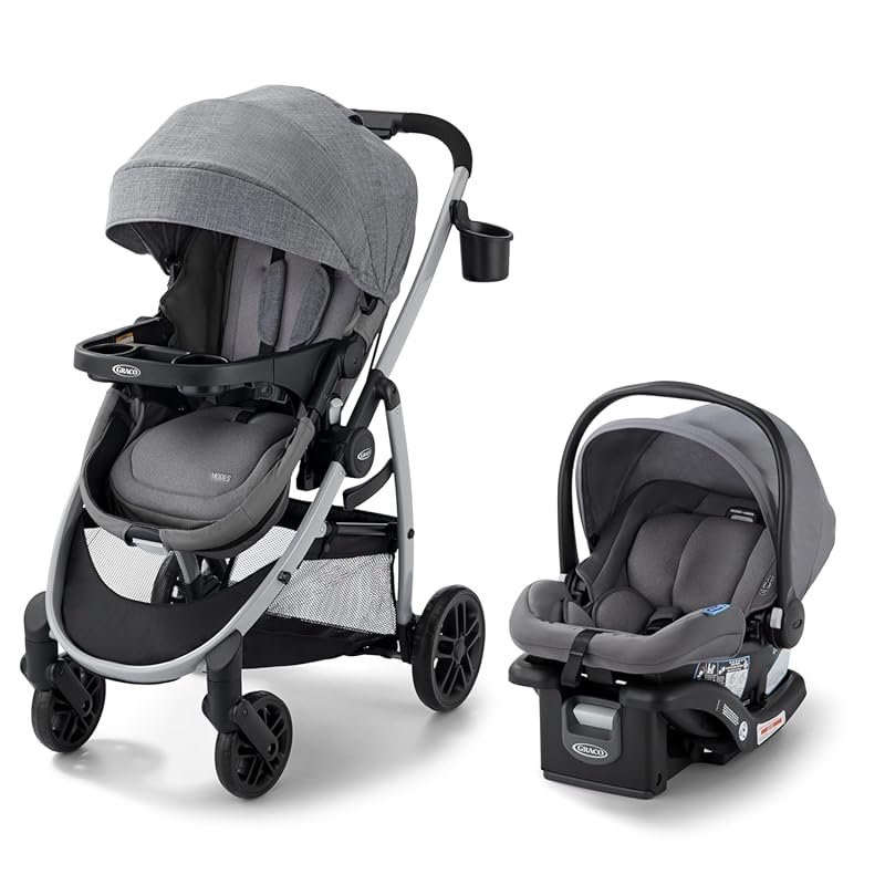 Graco Modes Pramette Travel System: 3-in-1 Modular Stroller with SnugR