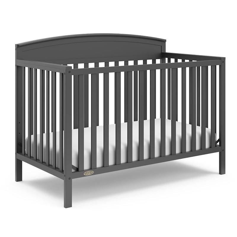 Graco Benton 5-in-1 Convertible Crib, Greenguard Gold, Converts: Toddl