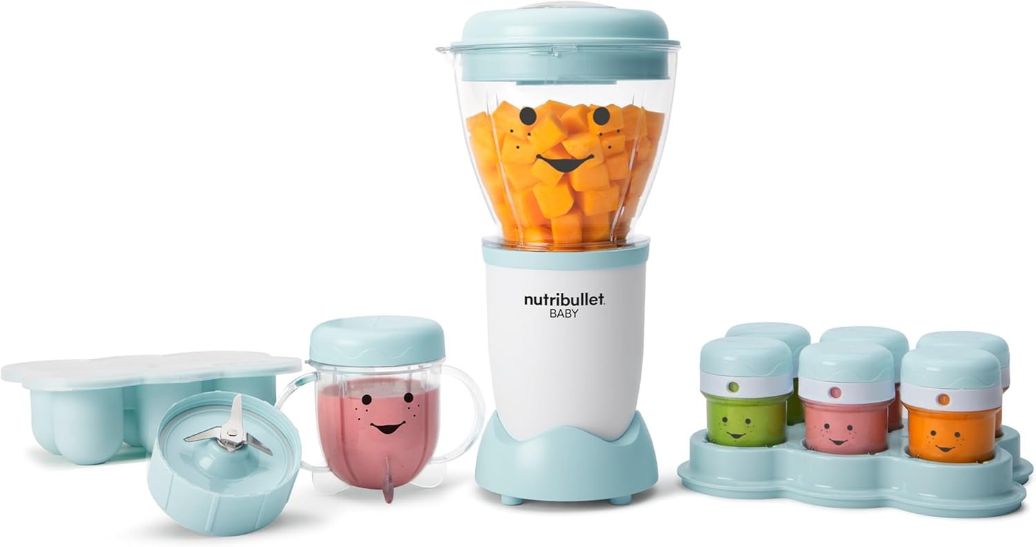 NutriBullet Baby Complete Food Making System with 32 Oz Capacity in Wh
