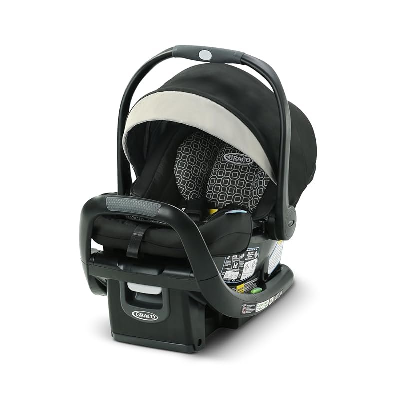 Graco SnugRide SnugFit LX infant car seat, SnugLock base, anti rebound