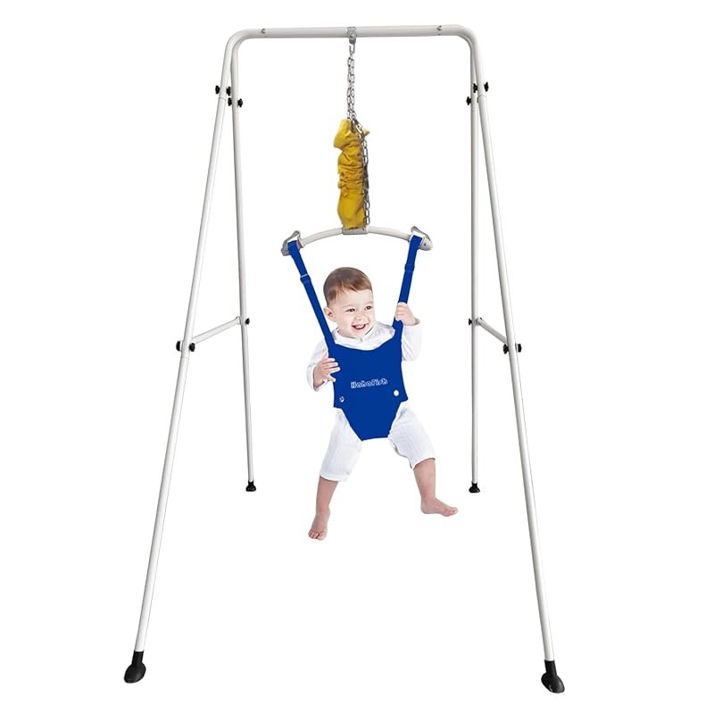 Baby Jumper and Bouncer with Stand for Active Infants and Toddlers for