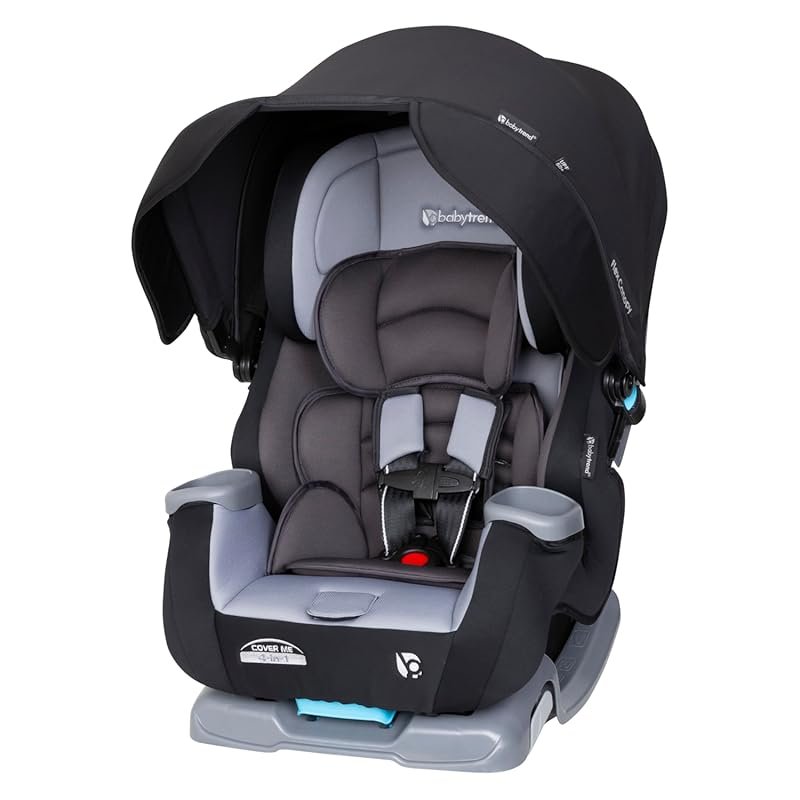 Baby Trend Cover Me 4-in-1 Convertible Car Seat, Premium Infant-to-Boo