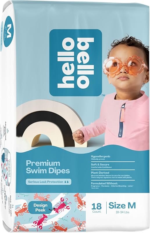 Hello Bello Premium Swim Diapers I Affordable and Eco-Friendly Disposa
