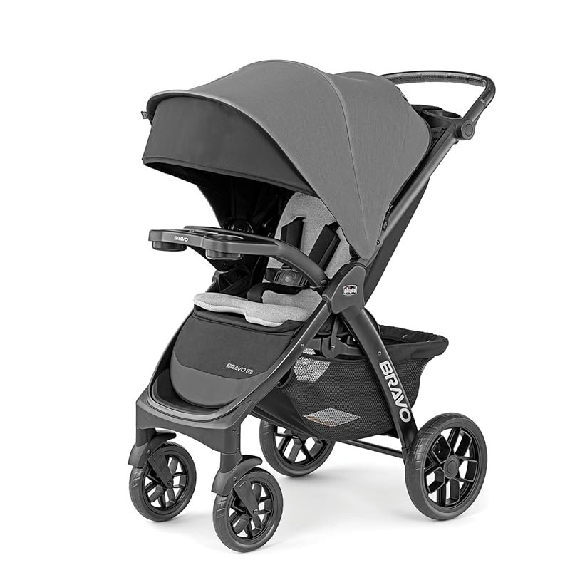 Chicco Bravo LE ClearTex Stroller with UPF Canopy and One-Hand Fold fo