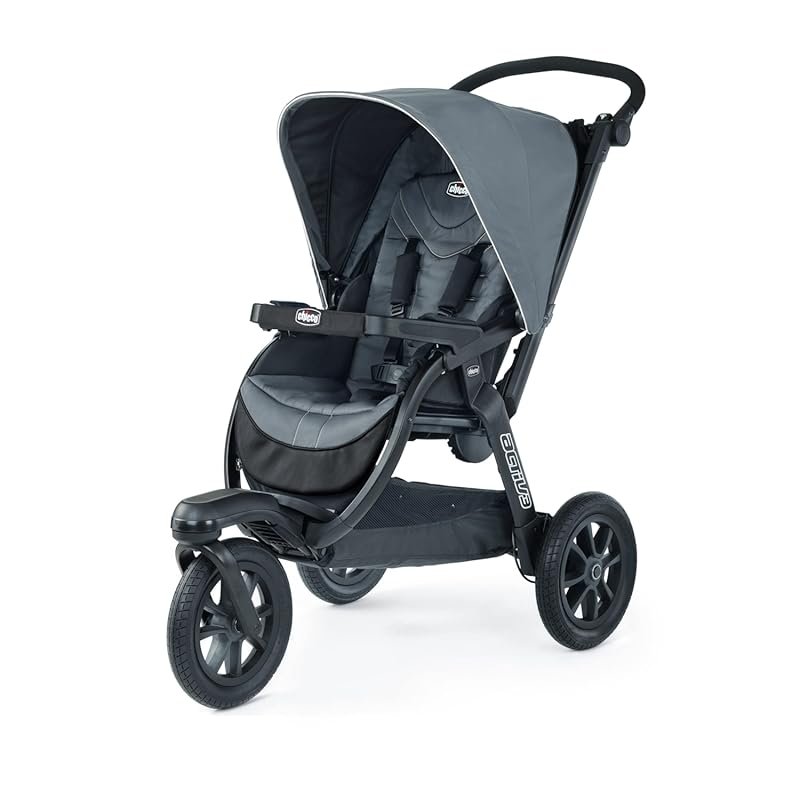 The Chicco Activ3 All-Terrain Jogging Stroller is Ideal for Long Walks