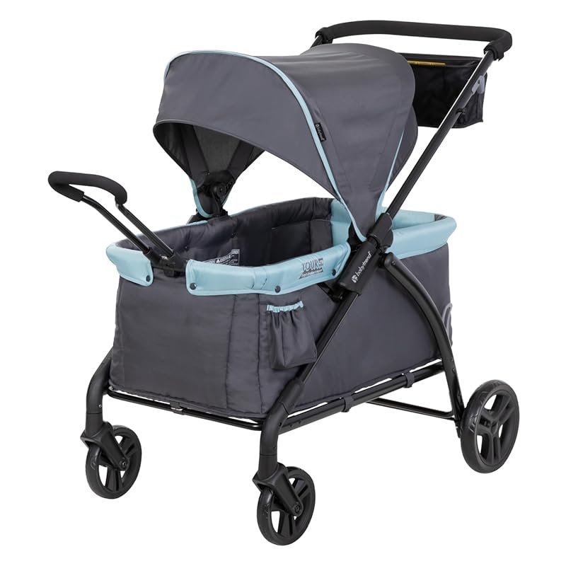 Baby Trend Expedition Tour LTE 2-in-1 Stroller Wagon in Desert Blue fo