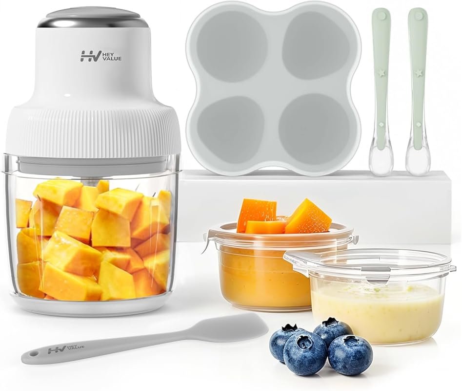 Small Baby Food Maker with 13-in-1 Processor Set