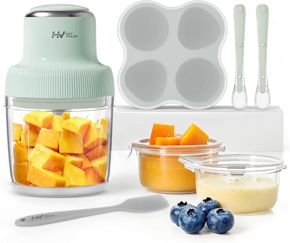 Baby Food Maker: 13-in-1 Puree Blender for Fruits, Vegetables, and Mea