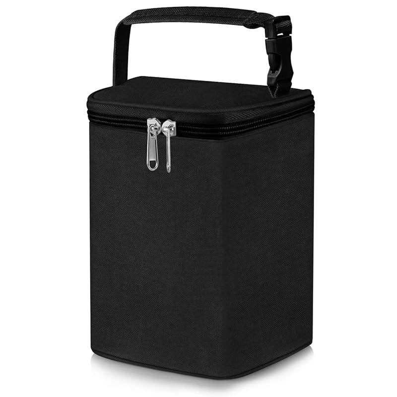 Accmor Breastmilk Cooler Bag Insulated Tote Fits Four Large 8oz Bottle