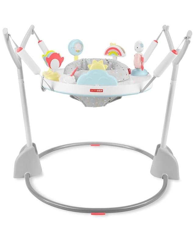 Skip Hop Foldable Baby Activity Bouncer for Ages 4 Months and Up in Si