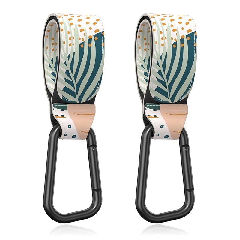 Universal Baby Stroller Hooks for Hanging Diaper Bags Purses and Backp