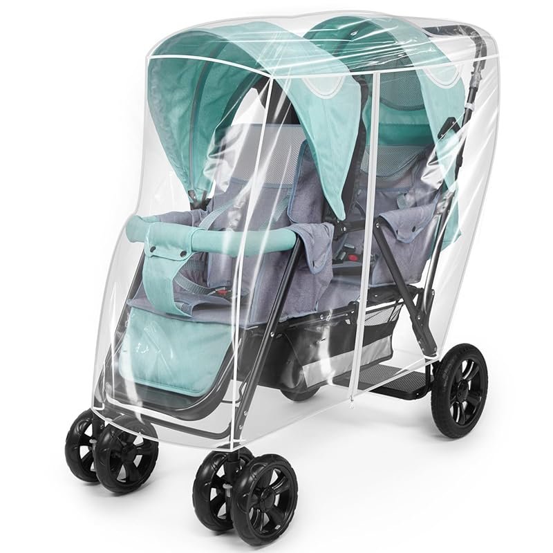 Double Stroller Weather Shield