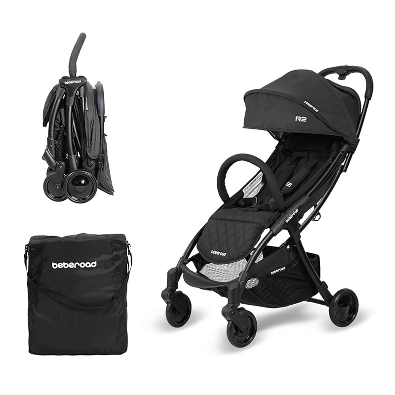 Beberoad Lightweight Travel Stroller for Airplanes with an Adjustable 